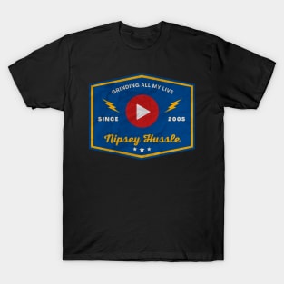 Nipsey Hussle // Play Button T-Shirt